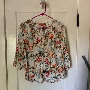 Floral Print Shirt